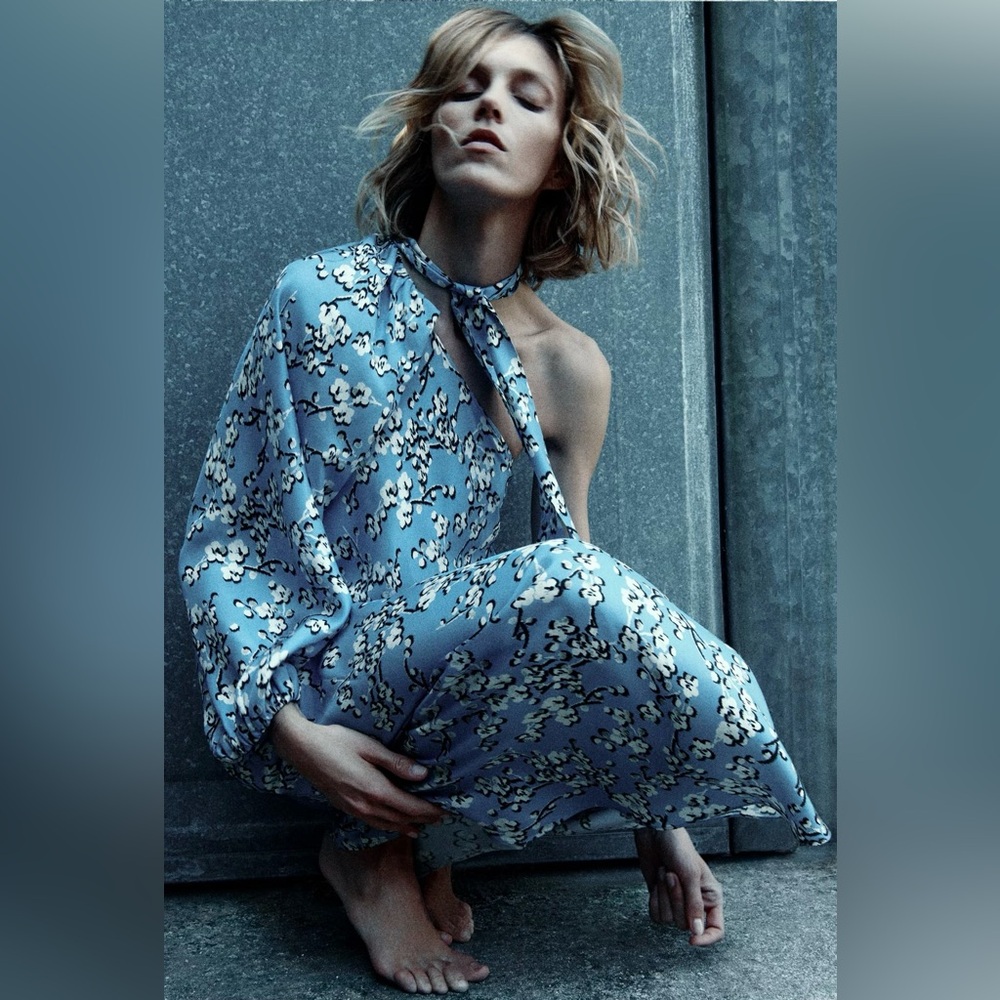 Zara LIMITED EDITION ASYMMETRICAL DRESS
